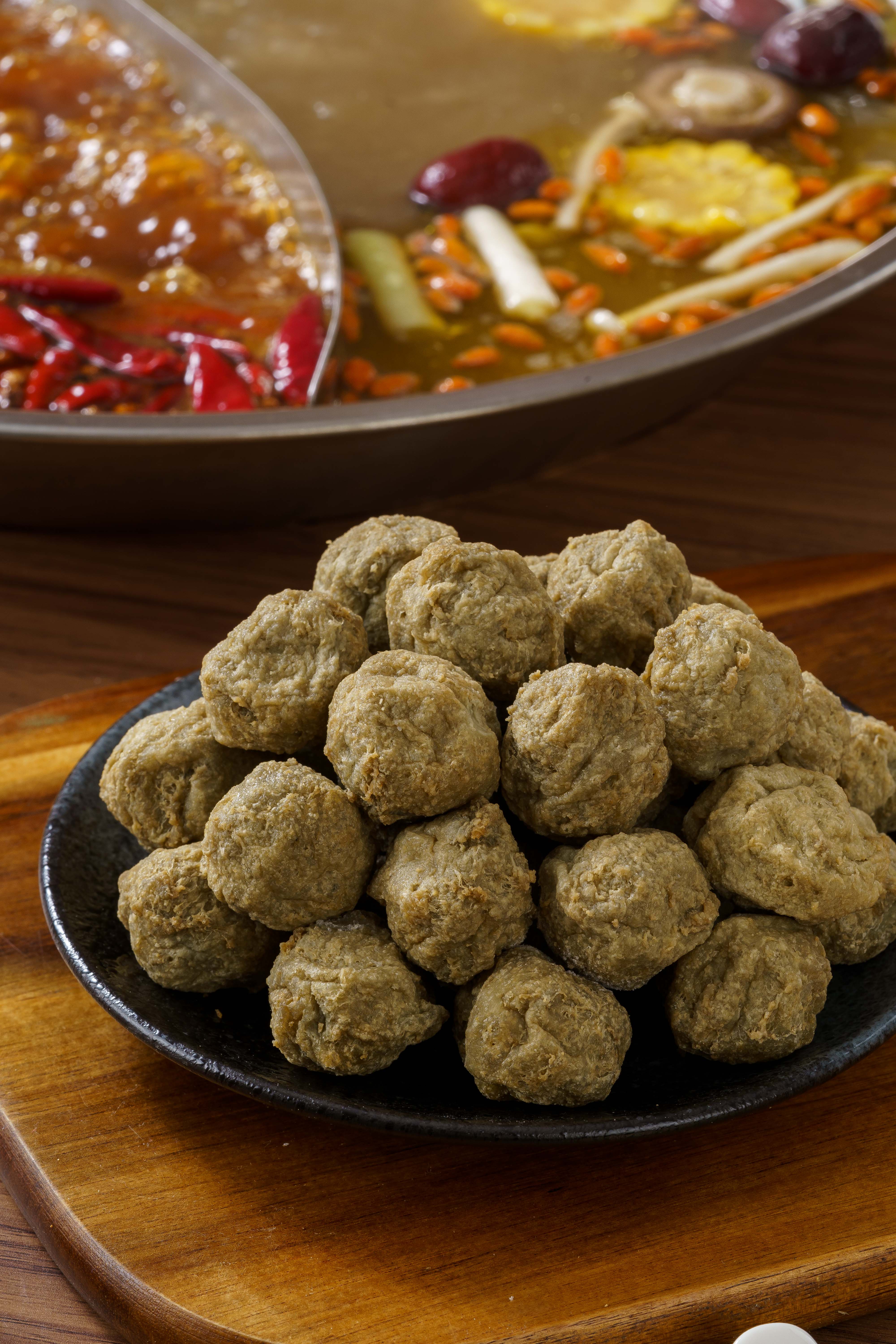 黑豆腐丸子