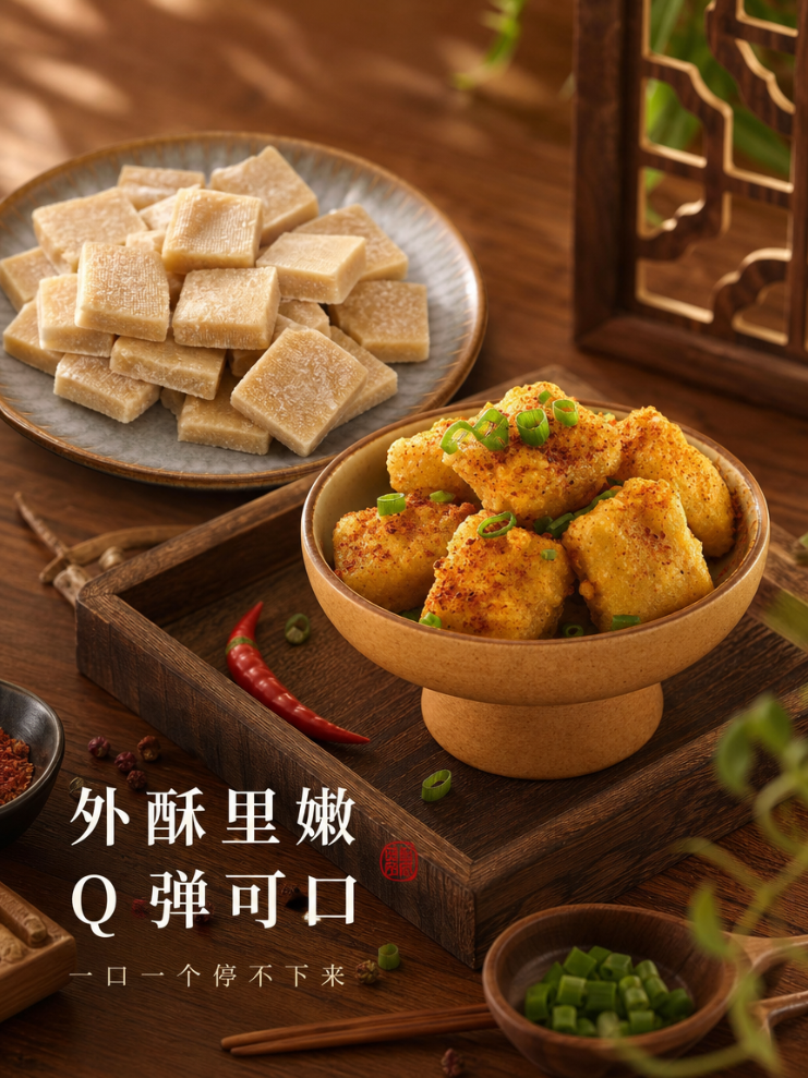 包浆豆腐小块